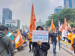 Fakta-fakta Buruh Geruduk Istana Merdeka yang Belum Puas