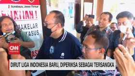 VIDEO: Dirut Liga Indonesia Baru Diperiksa Sebagai Tersangka