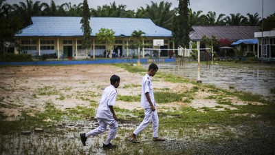FOTO: Miris Kondisi Sekolah PPU di Tengah Ambisi IKN