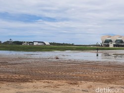 Bandara Mamuju Terendam Banjir-Lumpur, Penerbangan Disetop Sementara