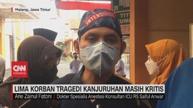 VIDEO: Lima Korban Tragedi Kanjuruhan Masih Kritis