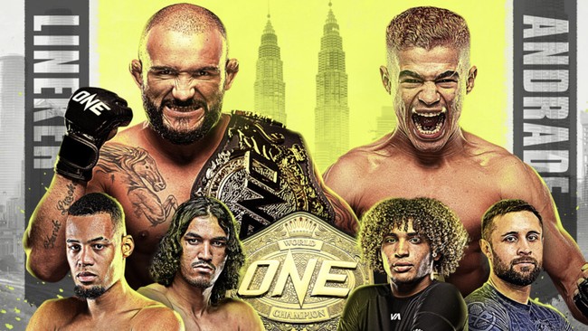 juara dunia ONE Bantamweight John Lineker akan melawan Fabricio Andrade yang berhasil merangsek ke peringkat kedua lewat serangkaian performa impresif.