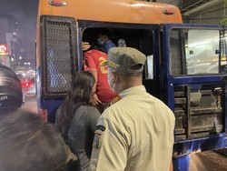 Satpol PP Jaring 23 Pengamen dan Manusia Silver di Jakpus