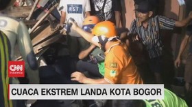 VIDEO: Cuaca Ekstrem Landa Kota Bogor