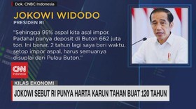 VIDEO: Jokowi Sebut RI Punya Harta Karun Tahan Buat 120 Tahun