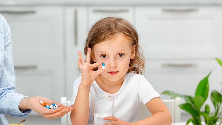 Ilustrasi vitamin anak