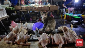 FOTO: Wajah Kusut Pasar Tradisional di Jakarta