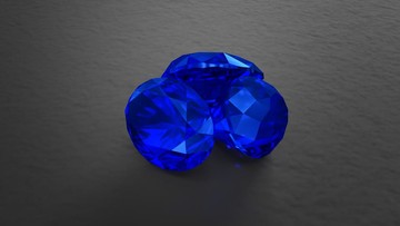 RUBY, RED DIAMOND, DAN EMERALD