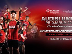 PB Djarum Gelar Audisi Umum 2022, Cari Penerus Juara