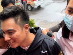 Ekspresi Baim Wong dan Paula Verhoeven Kembali Penuhi Panggilan Polisi