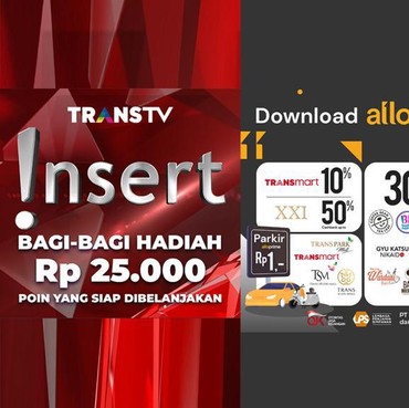 Tonton Insert Siang dan Menangkan Hadiah Ratusan Ribu Rupiah! Gini Caranya...