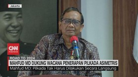 VIDEO: Mahfud MD Dukung Wacana Penerapan Pilkada Asimetris
