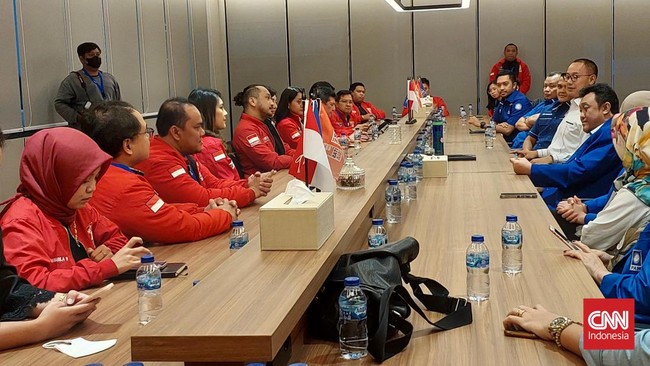 Usai ke PAN, Giring Ganesha mengaku akan membawa nama Ganjar yang merupakan kader PDIP dalam rencana kunjungan ke partai-partai lain.