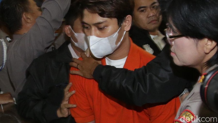 Rizky Billar Rizky Billar saat ditemui di Polres Jakarta Selatan.