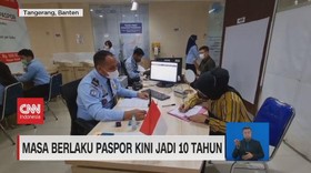 VIDEO: Masa Berlaku Paspor Kini Jadi 10 Tahun