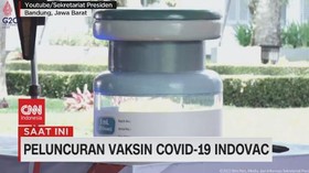 VIDEO: Presiden Jokowi Resmi Luncurkan Vaksin Covid-19 Indovac