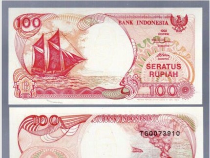 Wow! Ternyata Uang Kertas Rp100 Pinisi Cetakan 1992 Laku Dijual Seharga Ini