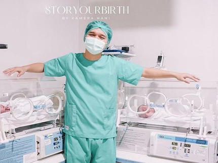 7 Potret Anak Kembar Perempuan Anisa Rahma yang Dinantikan 4 Tahun
