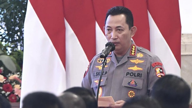 Mapolda Papua di Koya Koso, Distrik Muara Tami, Jayapura diresmikan oleh Kapolri Jenderal Pol Listyo Sigit Prabowo pada Minggu (8/1) malam.