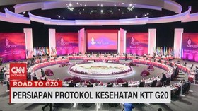 VIDEO: Persiapan Protokol Kesehatan KTT G20