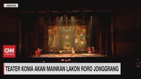 VIDEO: Teater Koma Akan Mainkan Lakon Roro Jonggrang