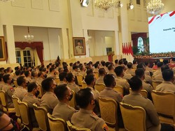 Pengarahan Jokowi ke Pejabat Polisi Disampaikan Tertutup