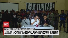 VIDEO: Aremania & Kontras Tragedi Kanjuruhan Pelanggaran HAM Berat