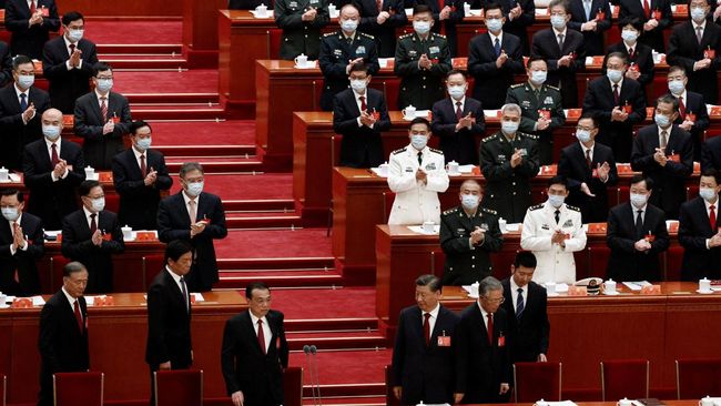 Heboh Eks Presiden China 'Diseret' Keluar Saat Kongres Partai