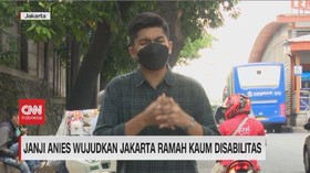 VIDEO: Janji Anies Wujudkan Jakarta Ramah Kaum Disabilitas