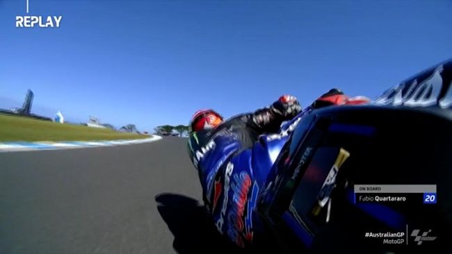 VIDEO: 2 Momen Blunder Fatal Quartararo di MotoGP Australia