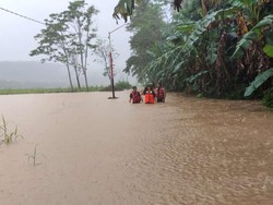 Satu Dusun di Sitiarjo Malang Terisolir Dampak Banjir Setinggi 2 Meter