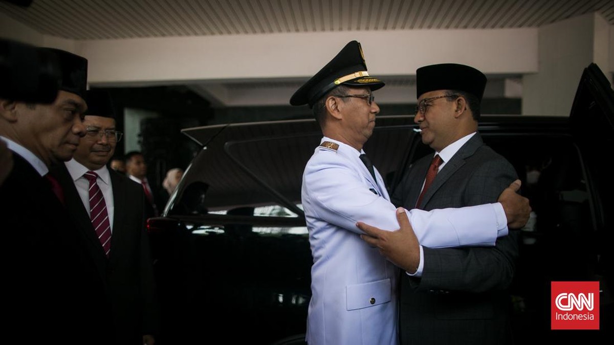 FOTO: Heru Budi Hartono Resmi Jabat Pj Gubernur DKI Gantikan Anies