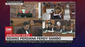 VIDEO: JPU: Ferdy Sambo Marah Mengetahui Banyak Perwira Melihat CCTV
