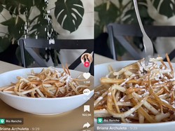 Unik! Kreasi Pancake Mirip Spaghetti, Enak Buat Sarapan
