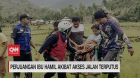 VIDEO: Perjuangan Ibu Hamil Akibat Akses Jalan Terputus