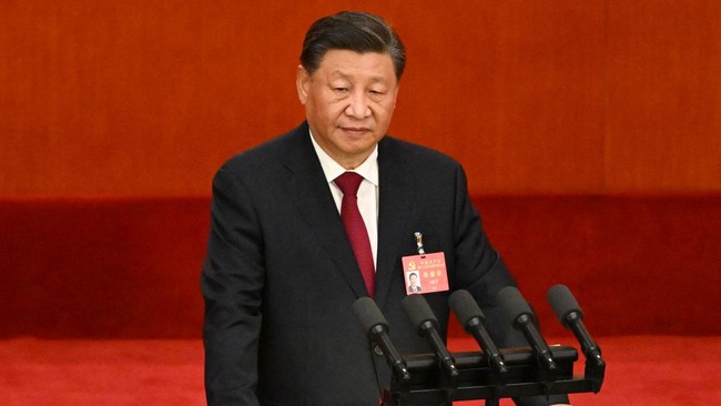 Presiden China Xi Jinping menyebut Kereta Cepat Jakarta-Bandung Whoosh sebagai 
