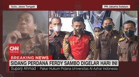 VIDEO: Sidang Perdana Ferdy Sambo