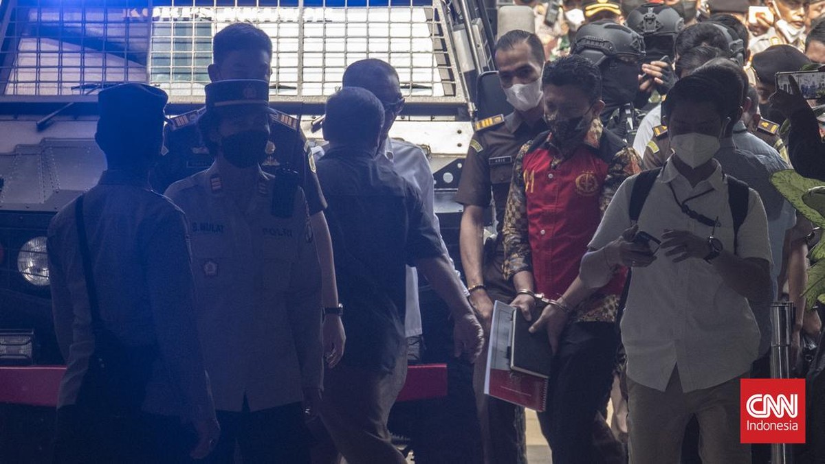 FOTO: Sidang Perdana Ferdy Sambo