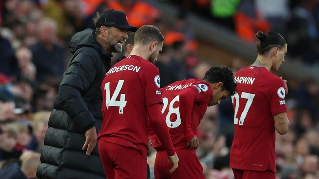 Usai mengalahkan Manchester City, Liverpool bisa jadi bakal goyah lagi dalam pertandingan selanjutnya.