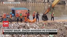 VIDEO: Terseret Banjir, Jenazah Mahasiswi IPB Ditemukan
