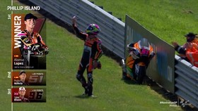 VIDEO: Highlights Moto2 Australia, Lopez Dominan