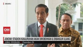 VIDEO: Jokowi Stadion Kanjuruhan Akan Dirobohkan & Dibangun Ulang