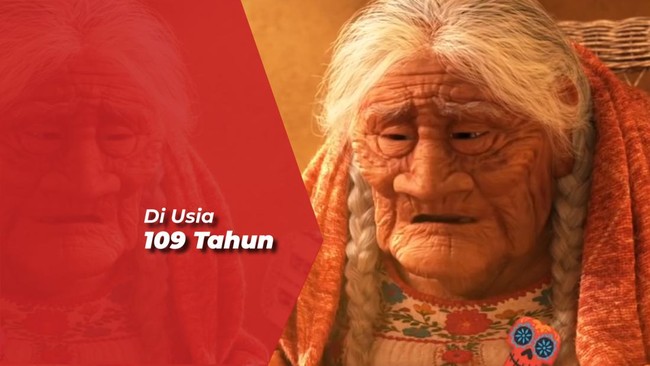 Maria Salud Ramirez Caballero 'Mama Coco' di Pixar Meninggal Dunia