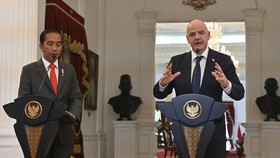 Pernyataan Lengkap Presiden FIFA Infantino usai Bertemu Jokowi