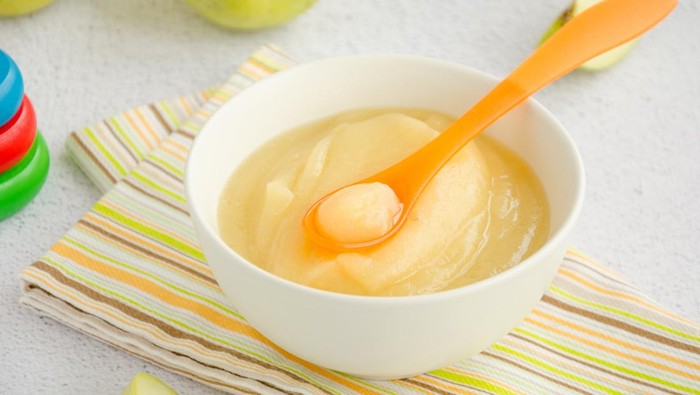 Resep Pure Apel MPASI 6 Bulan