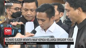 VDEO: Richard Eliezer Meminta Maaf Kepada Keluarga Brigadir Yosua