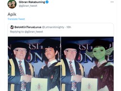 Gibran soal Ganti Foto Profil: Kreatif, Akeh Sing Ngedit Apik-apik
