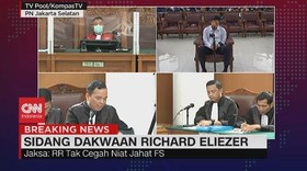 VIDEO: Jaksa: RR Tak Cegah Niat Jahat FS