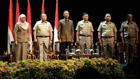Ingatkan Kolaborasi, Heru Budi Minta ASN Waspadai Banjir Akhir Tahun