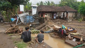 Banjir Majene, 27 Rumah Hanyut dan 409 Warga Mengungsi